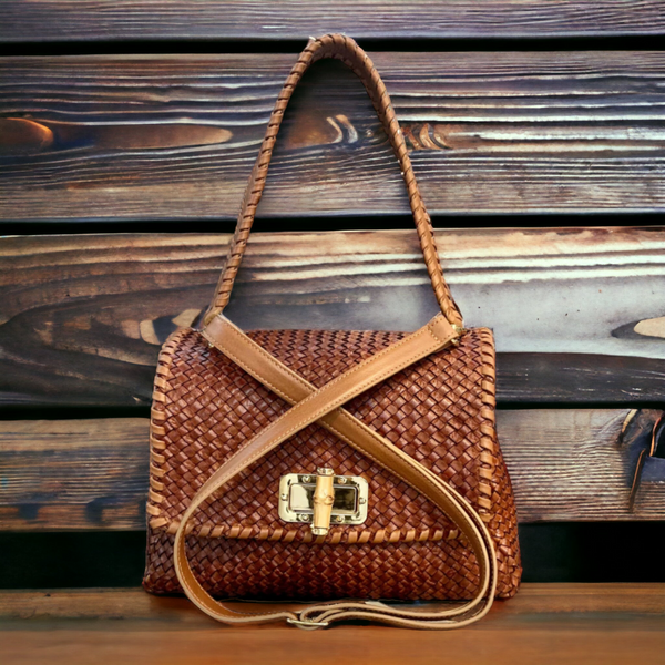Handmade bag, SUSI BAG model. Leather colour