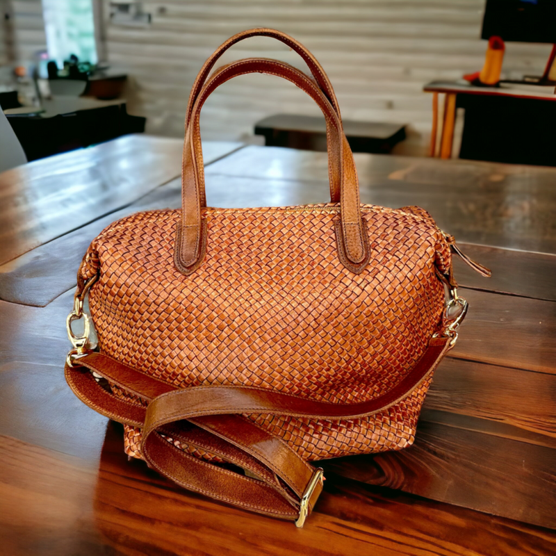 Handmade bag, POLLIE BAG MEDIUM model
