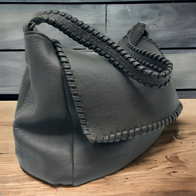 Saddlery model shoulder bag