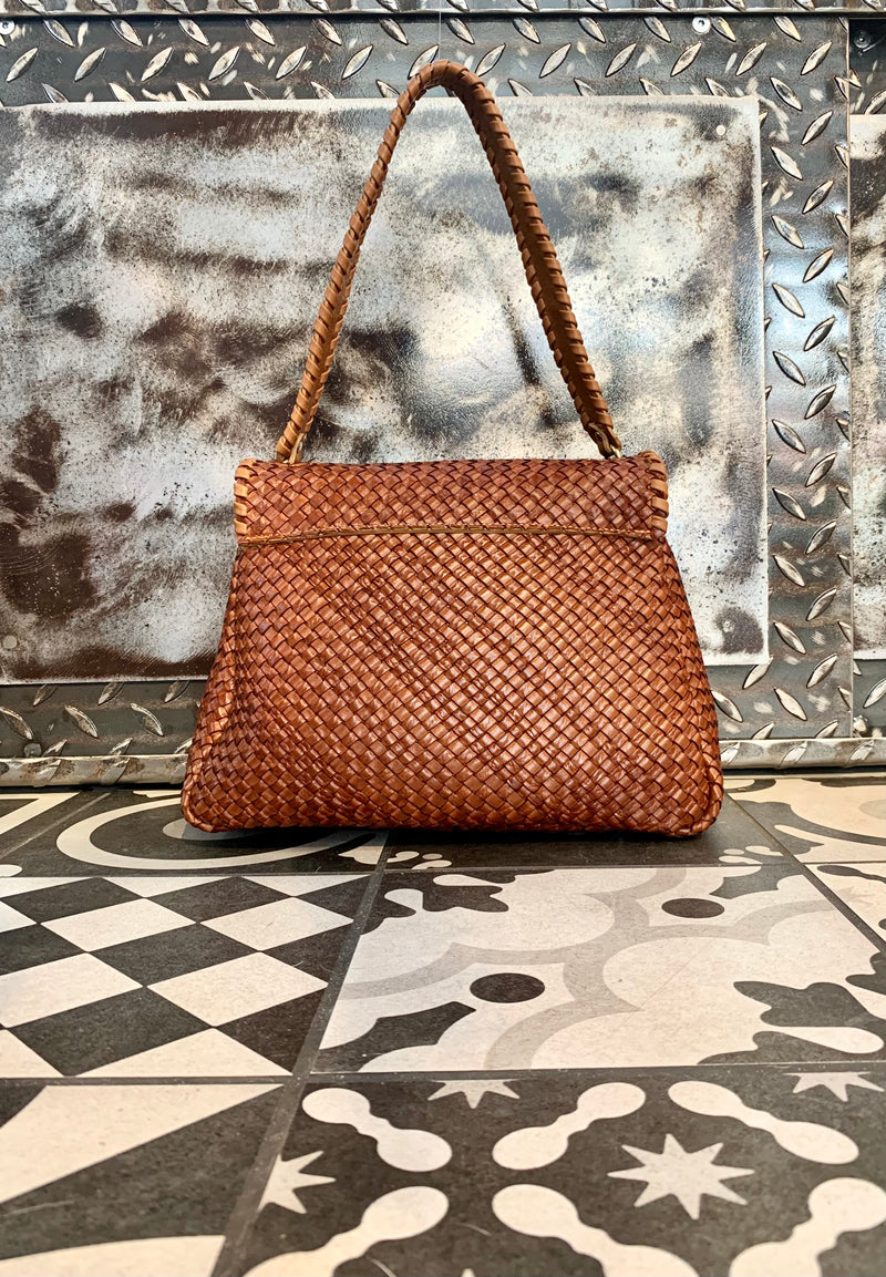 Handmade bag, SUSI BAG model. Leather colour